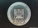Peržiūrėti skelbimą -   Parduodu Sidabrinę Lenkijos monetą 200 zl