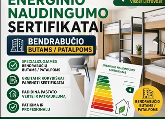 Energinio naudingumo sertifikatas per 24-48 val.