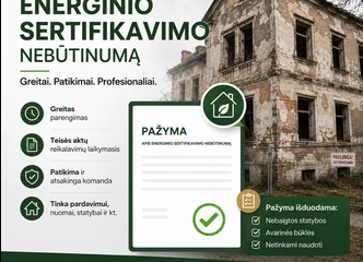 Sertifikatai A++ A+ B klasėms greitai